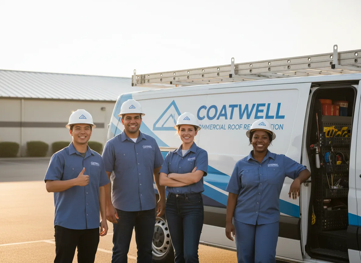 Commercial roof coating company in Urich, MO